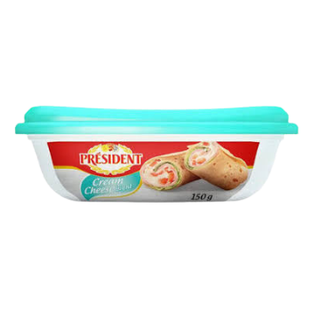 CREAM CHEESE PRESIDENT LIGHT 150G