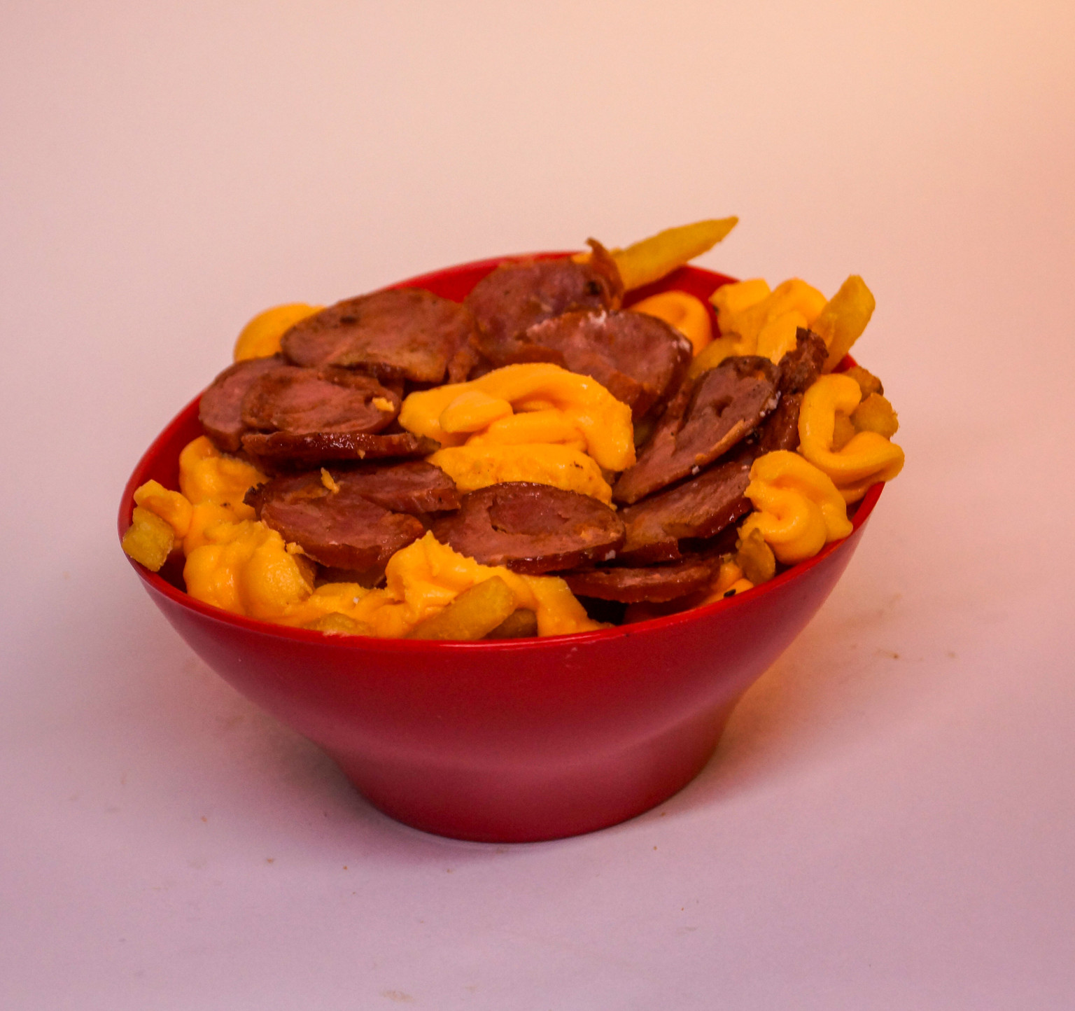 Batata C/Calabresa e Cheddar
