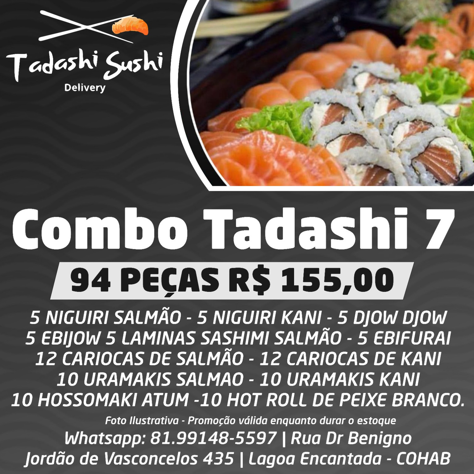 (07) COMBO 94 PEÇAS