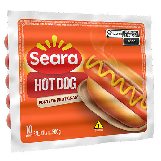 SEARA HOT DOG 500G