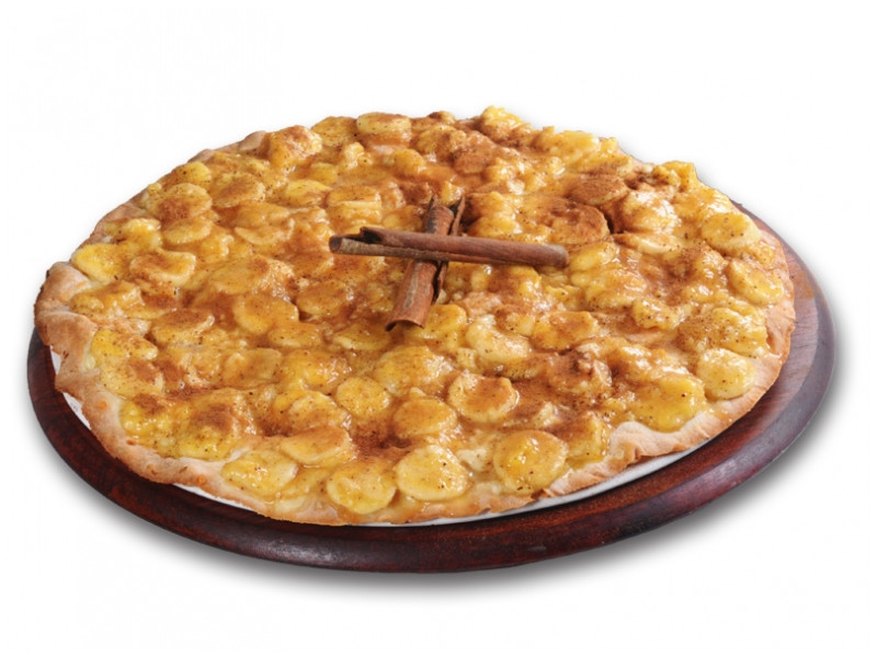 Pizza Banana c/ Chocolate Preto