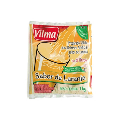 REFRESCO VILMA 1KG LARANJA