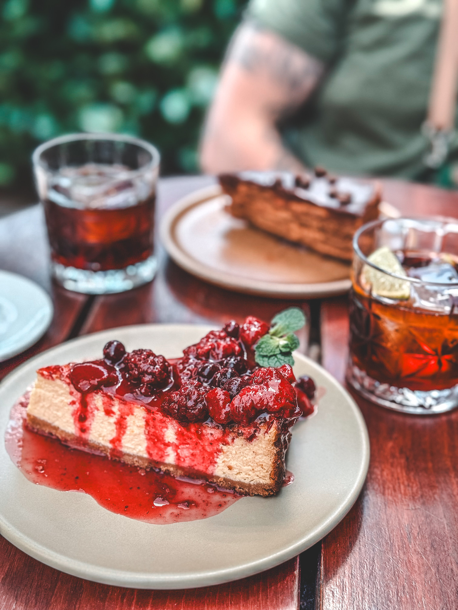Cheesecake de frutas vermelhas