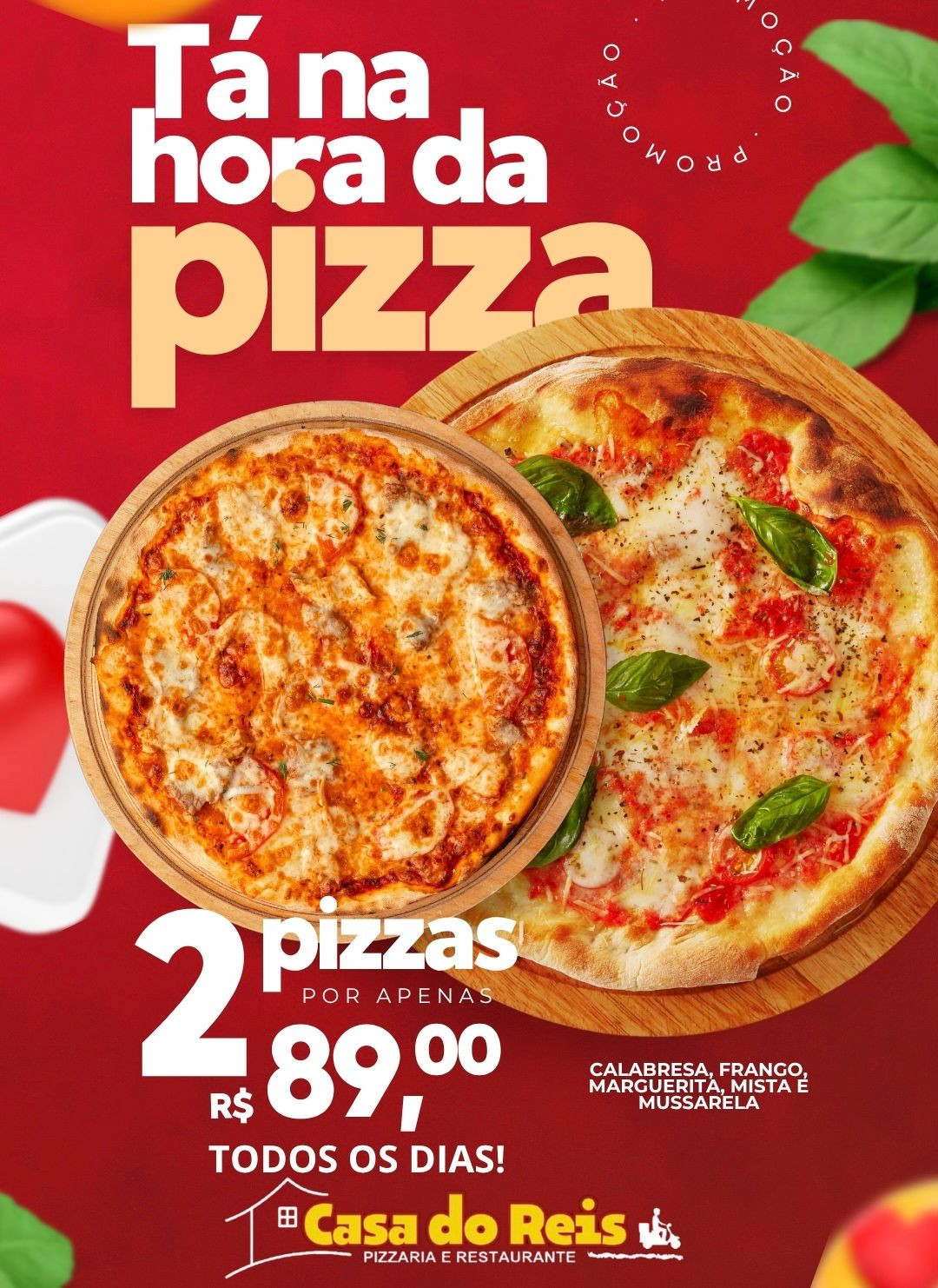 Pizza em Dobro (G)