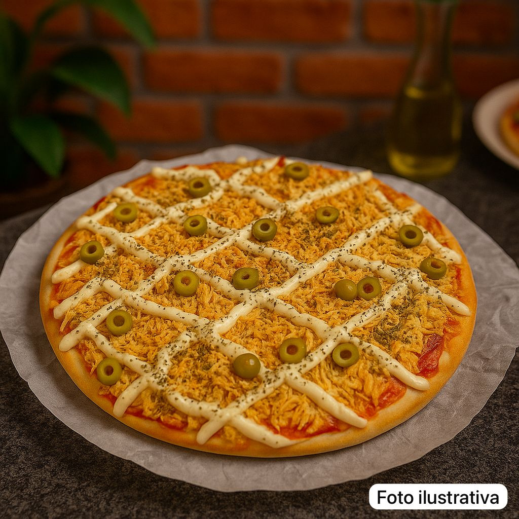 PIZZA FRANGO C/ CATUPIRY