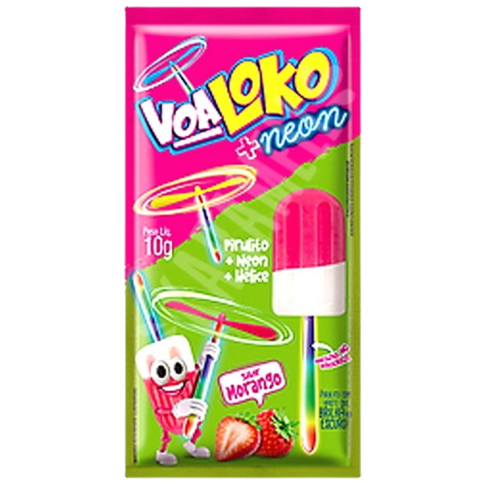 DIP LOKO VOALOKO NEON MORANGO 10G