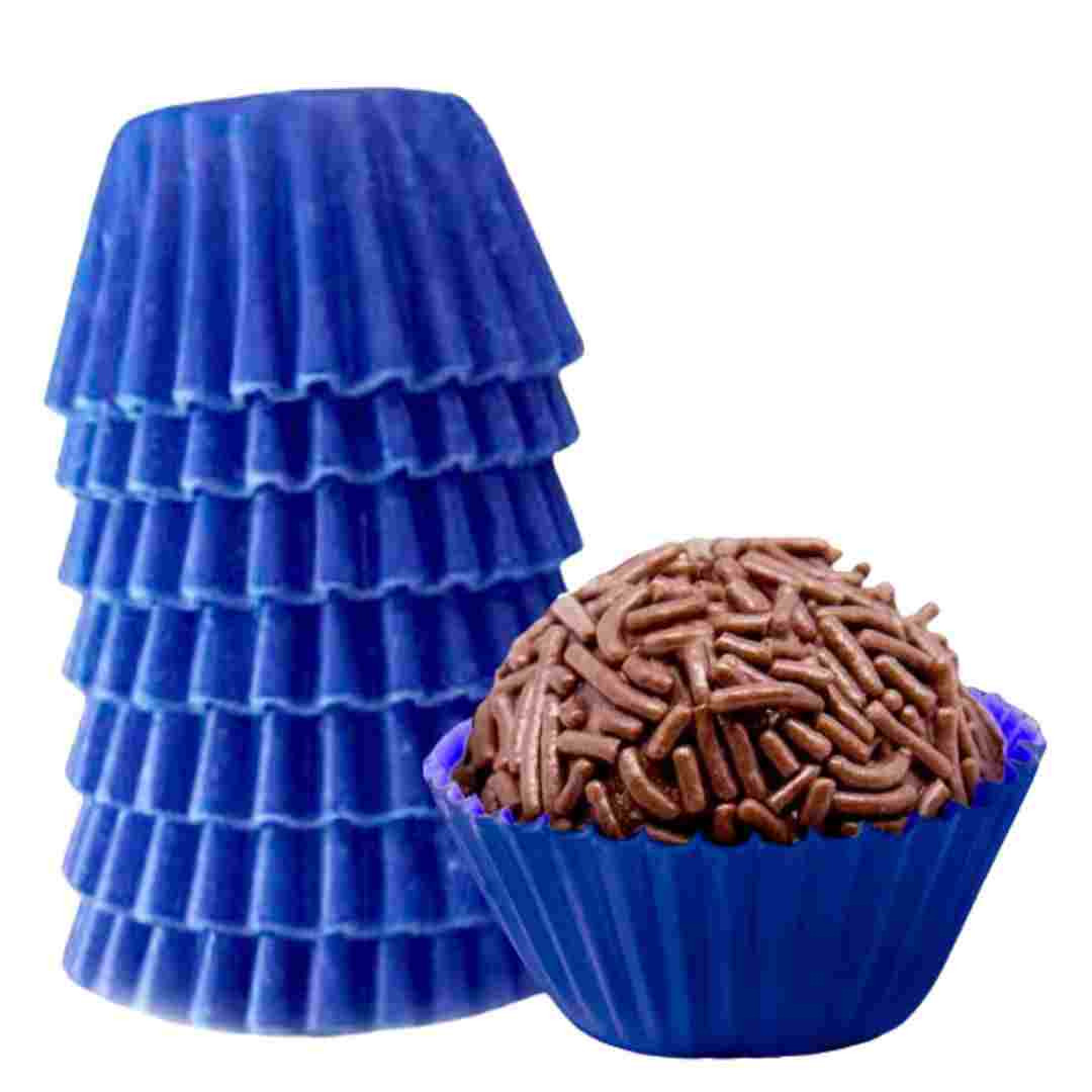 FORMINHA P/ BRIGADEIRO A&F N4 AZUL C/100UN
