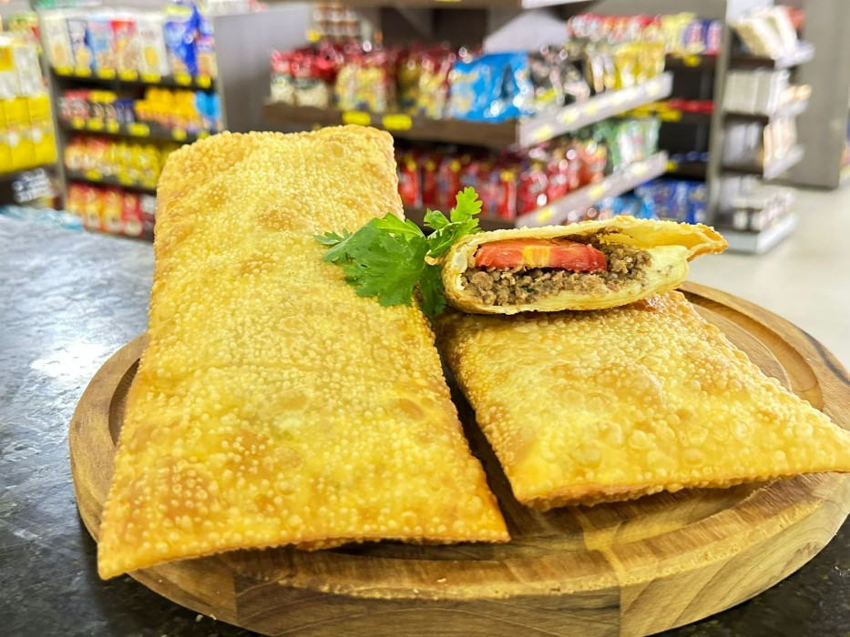 Pastel Carne Catupiry.