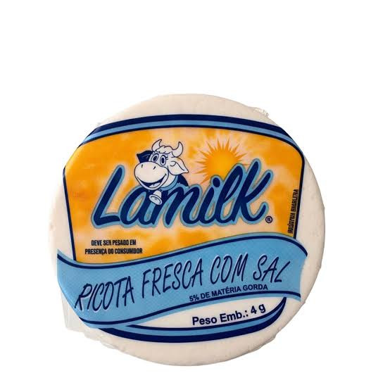 Ricota Fresca Lamilk Com Sal Peca
