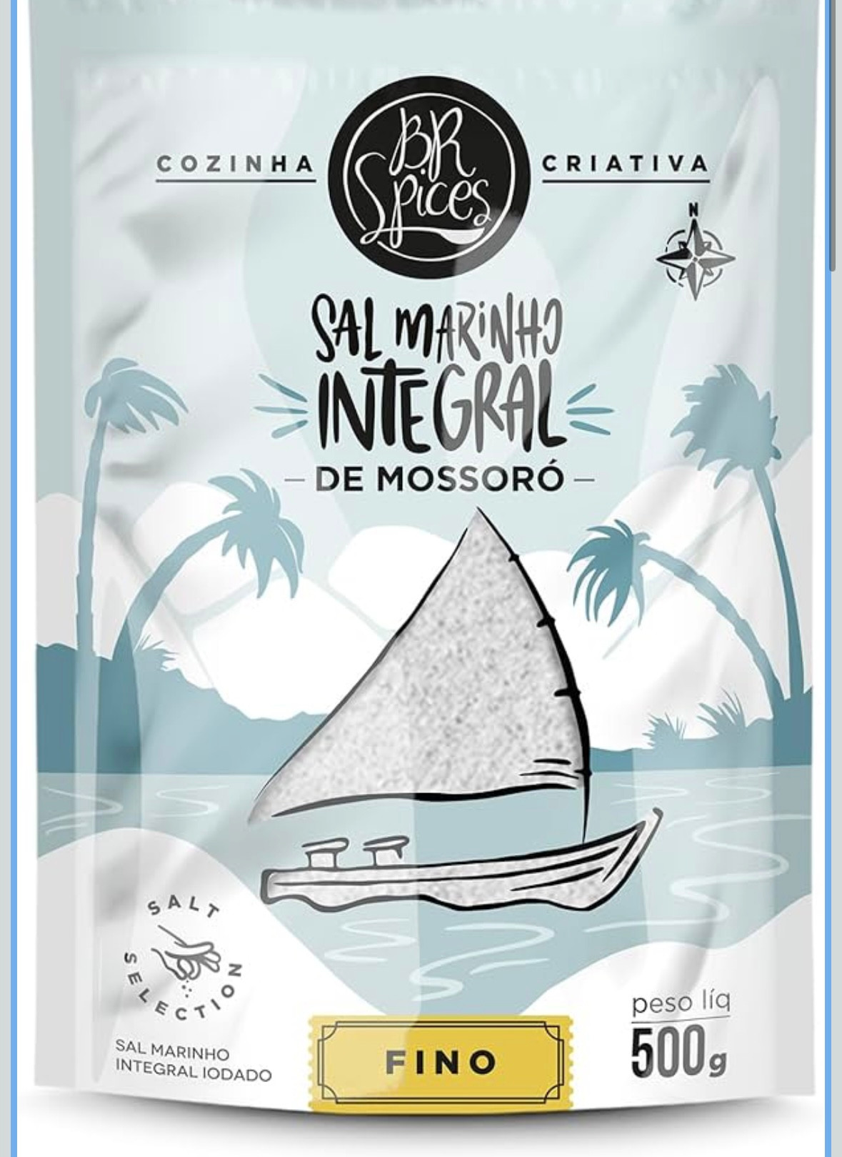 Sal Integral de Mossoró 500g