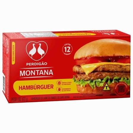 HAMBURGUER BOVINO CX12 PERDIGAO