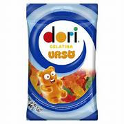 BALA GELATINA URSO DORI 60GR