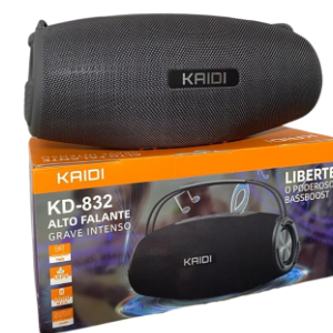 CAIXA DE SOM BLUETHOOT 55W KAIDI KD-832