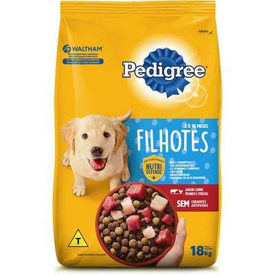 Pedigree Racas Medias/Gde Filhotes  18Kg