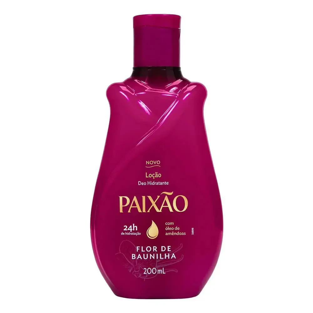 Loção Hidratante Paixão Flor de Baunilha 200ml