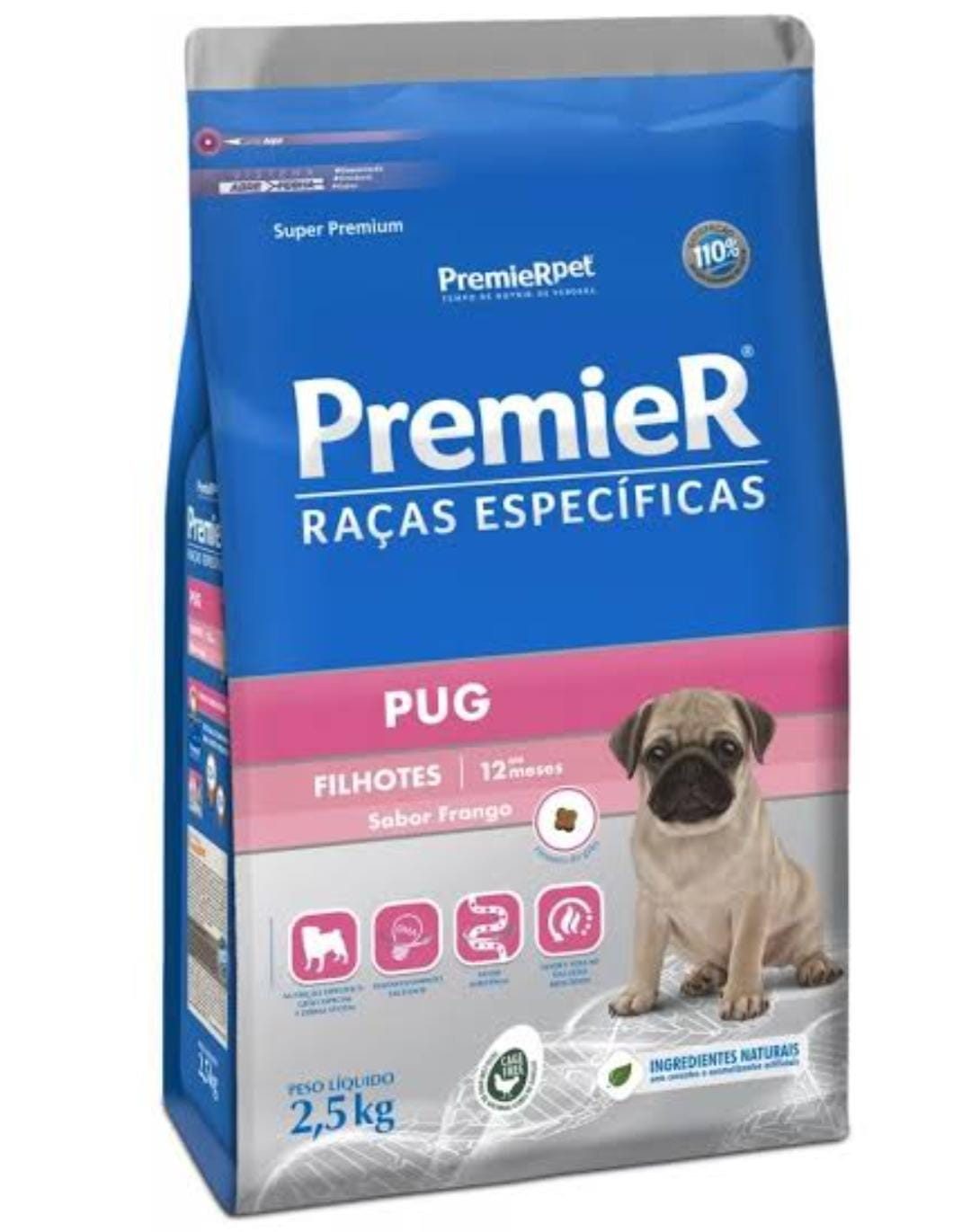 Premier Pug Filhote 1Kg
