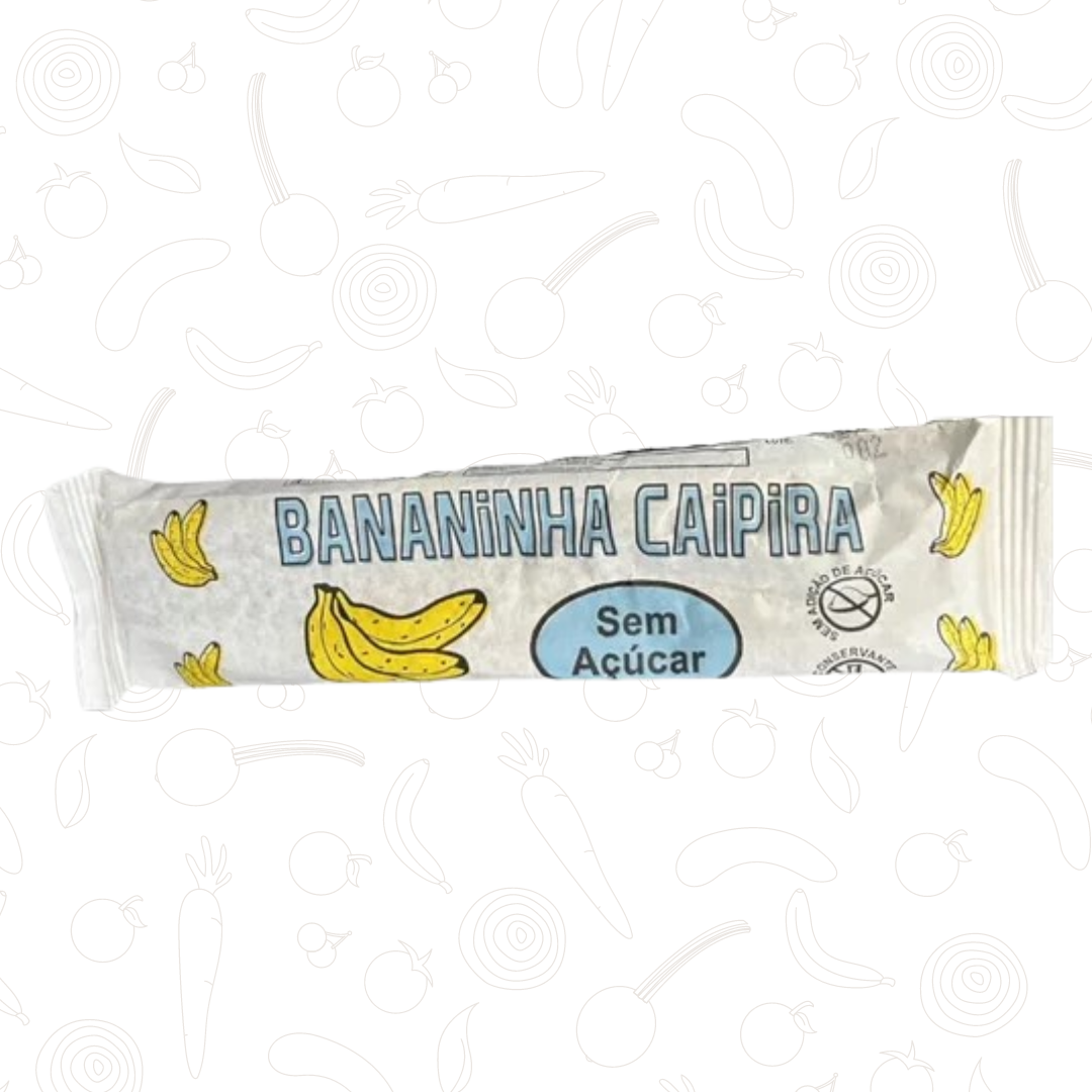 Bananinha Caipira Zero Açucar 35g