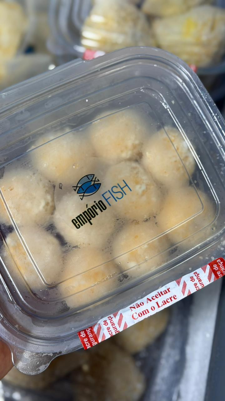 Bolinhas de caranguejo empanadas