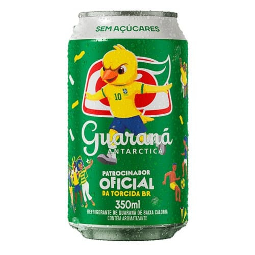 Refrigerante Guaraná Antarctica sem Açúcar 350ml