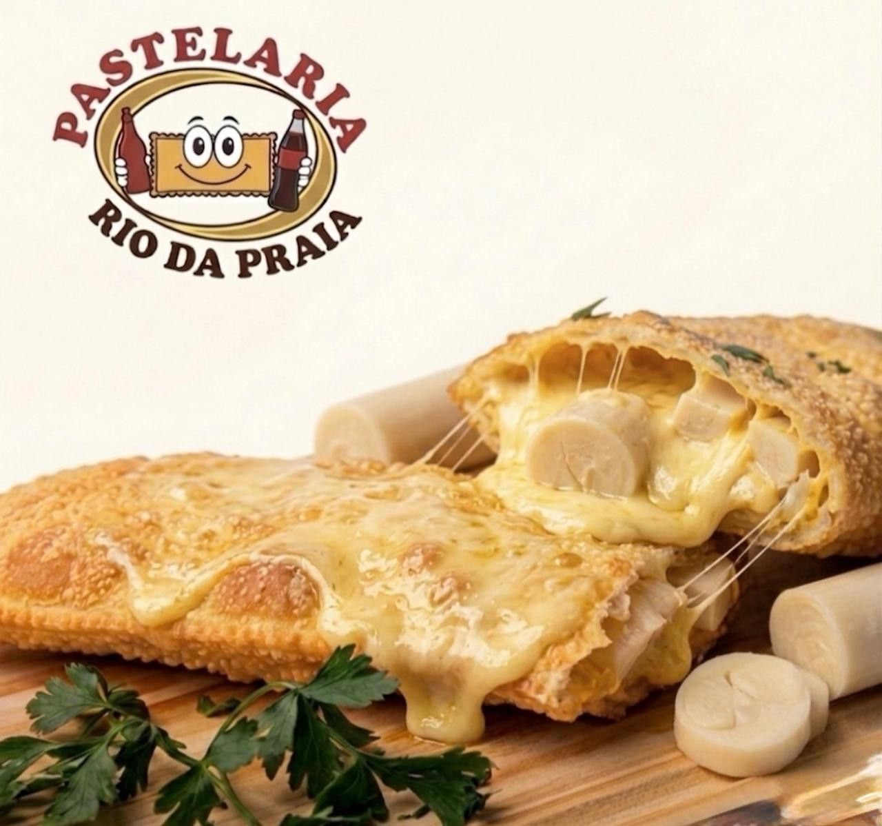 Pastel de Palmito com Queijo