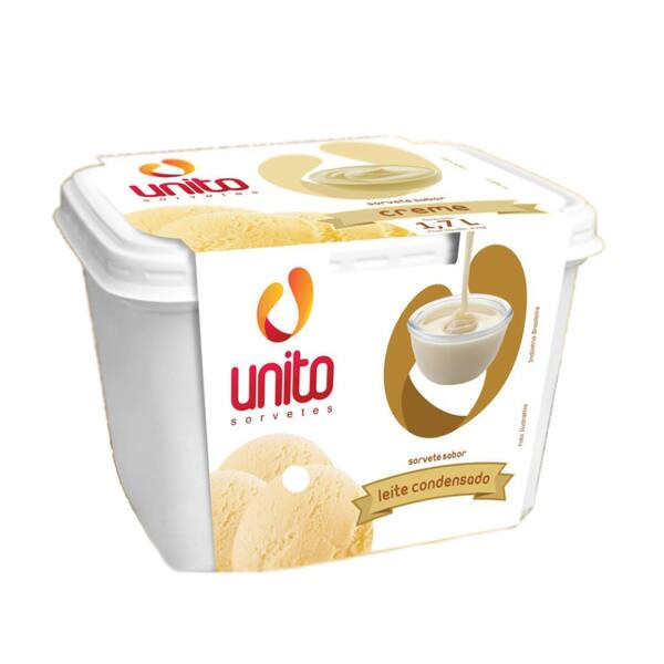 Sorvete de Leite Condensado Unito 1,5l