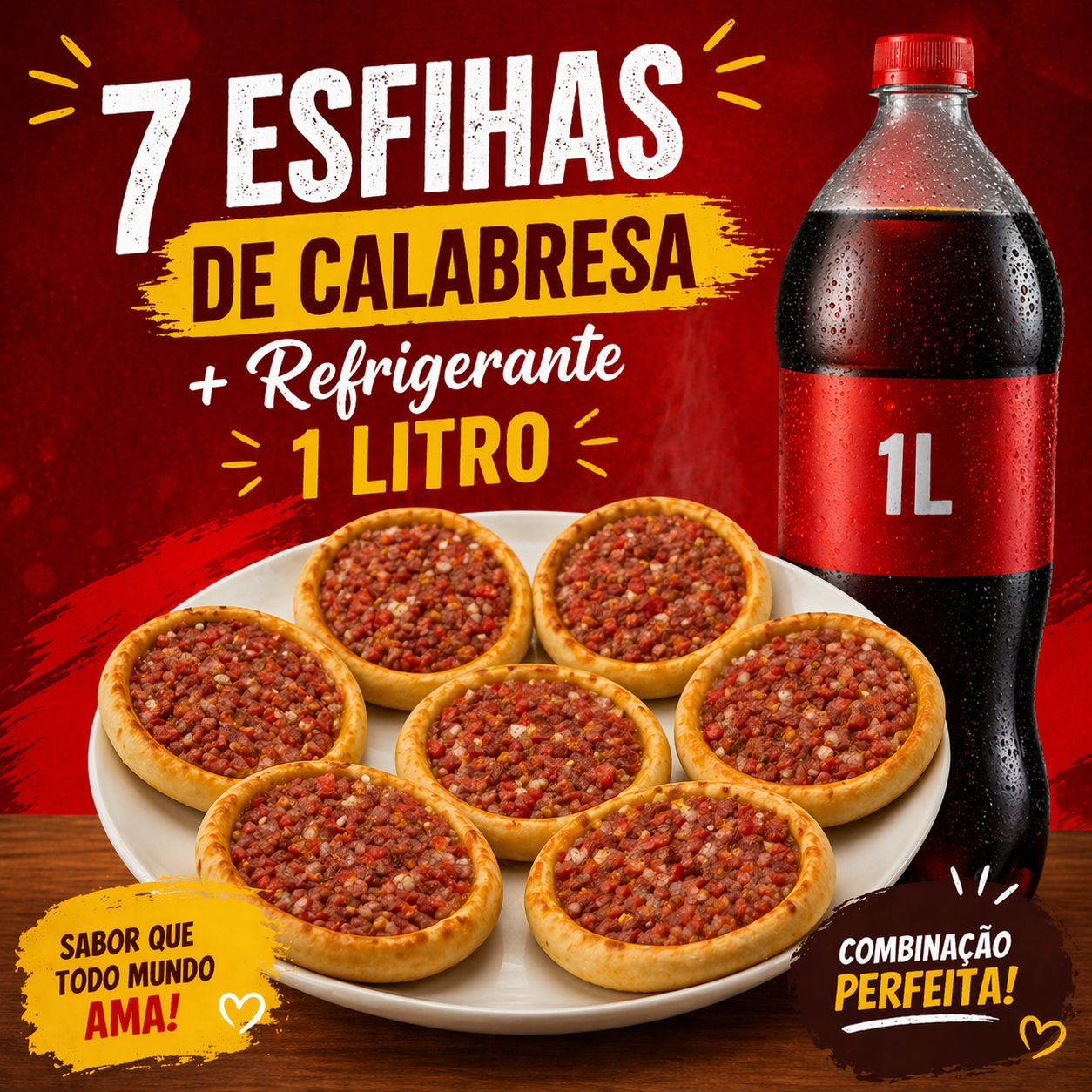COMB 7 ESF CALARESA + REFRI 1LT