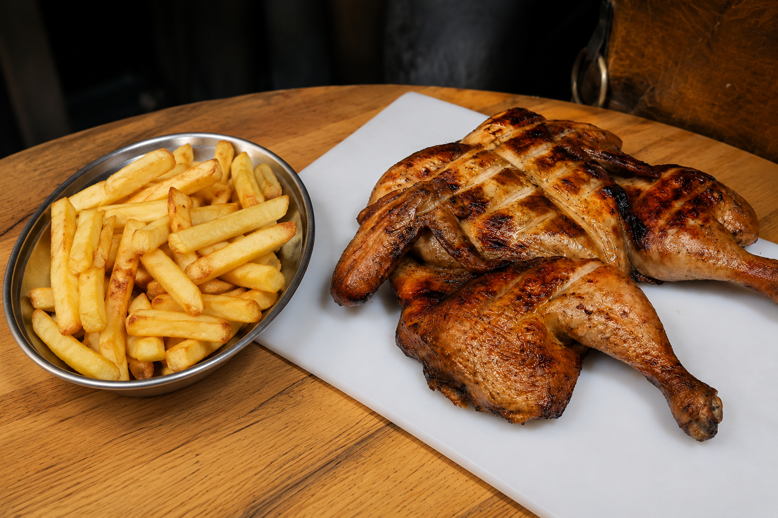 Frango com Batata frita