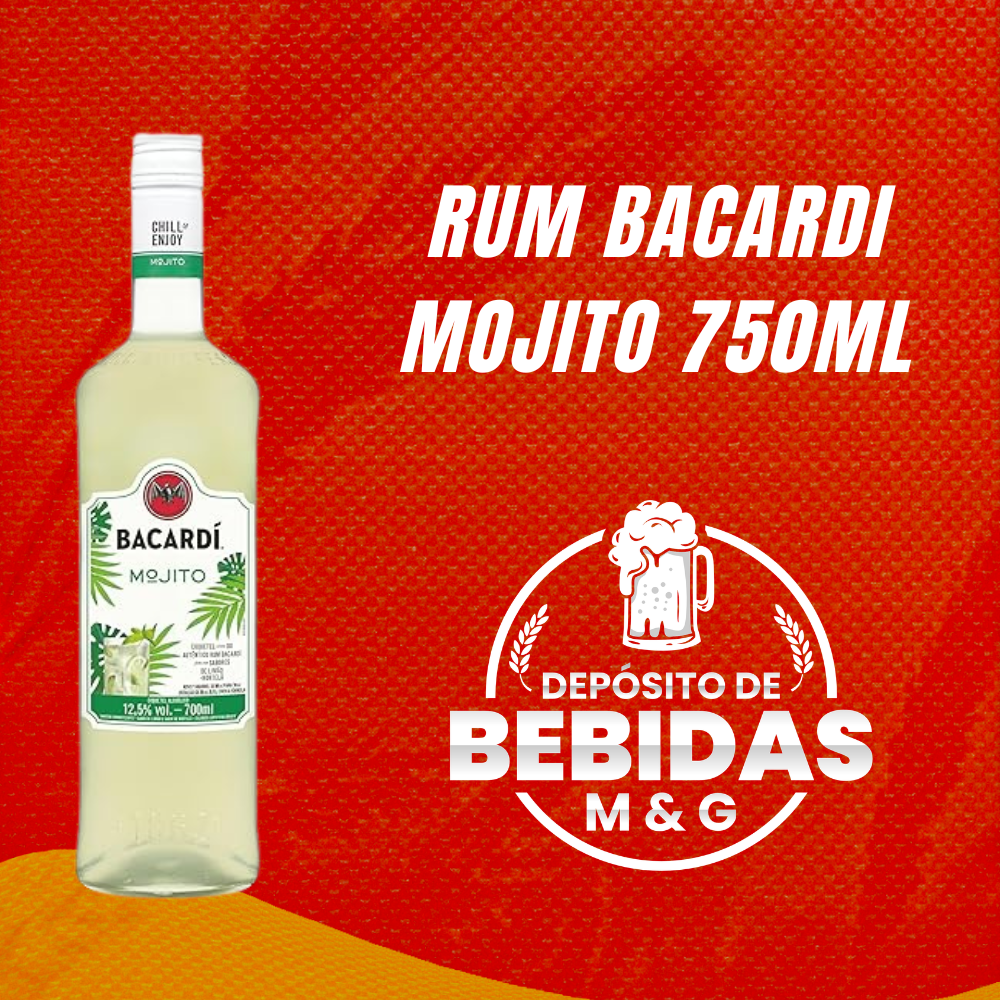 RUM BACARDI MOJITO 700ML
