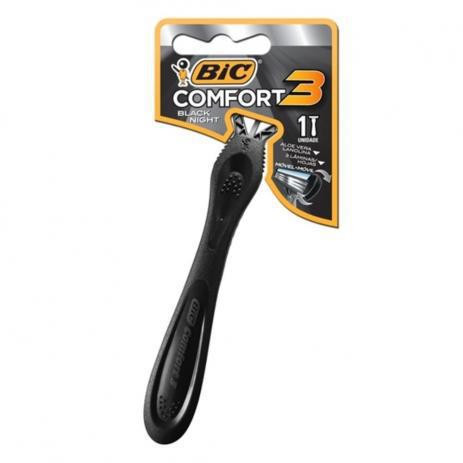 APARELHO BARBEAR BIC COMFORT3 BLACK