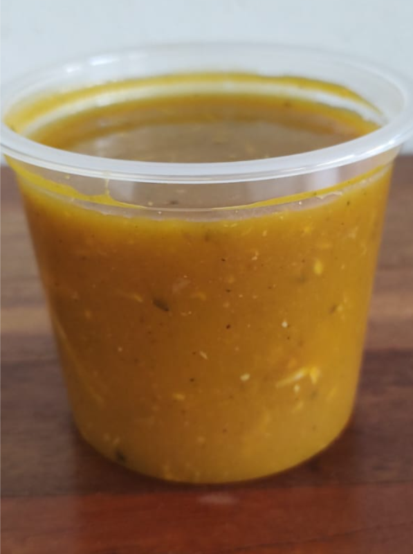 CALDO DE LEGUMES C/ BATATA BAROA (VEGANO) 380 ML CONGELADO.