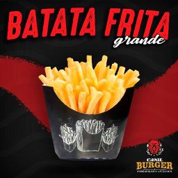 Porção de batata frita grande