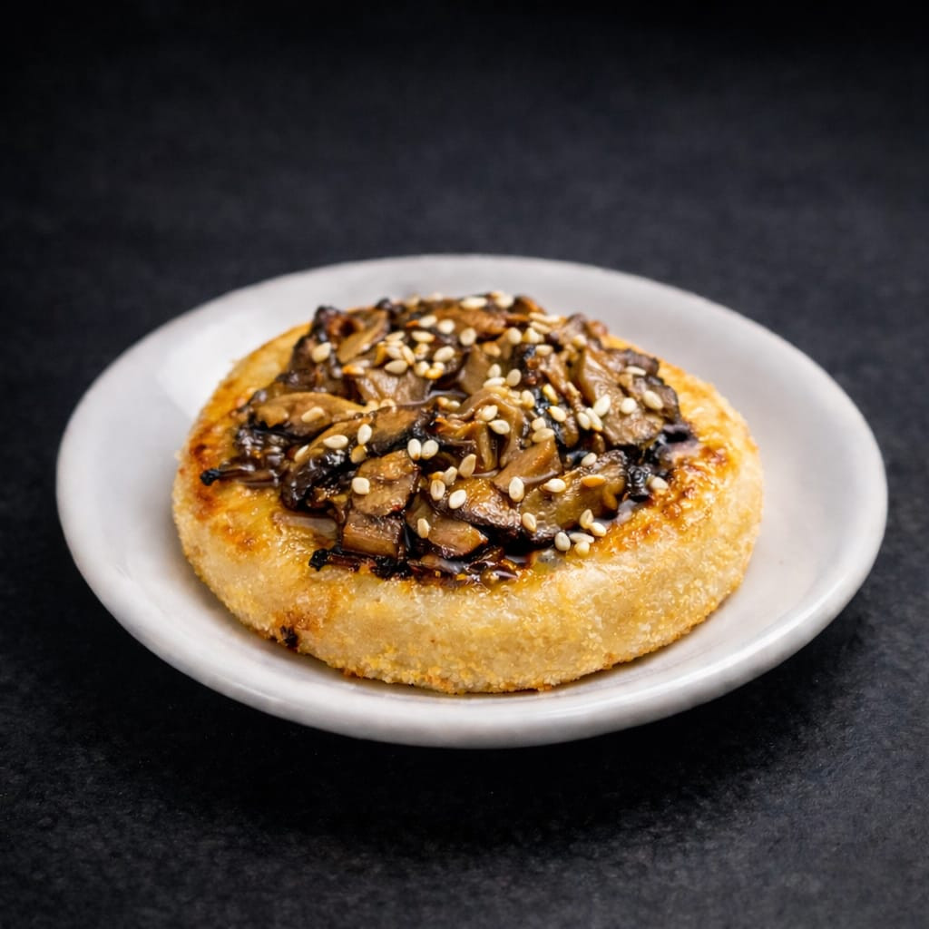 Hommus com Shitake (Vegana)