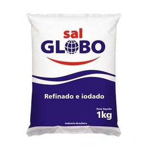 Sal Refinado Globo 1kg