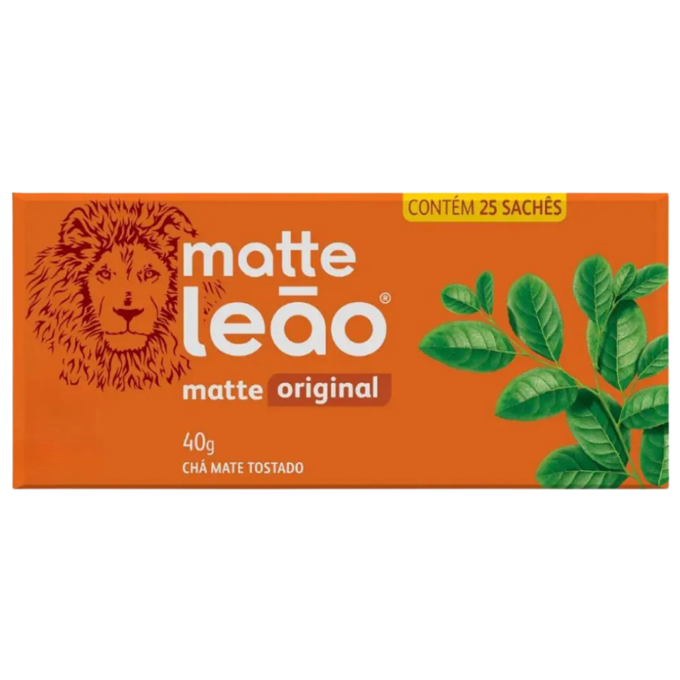 CHA MATTE LEAO ORIGINAL 40G C/25UN