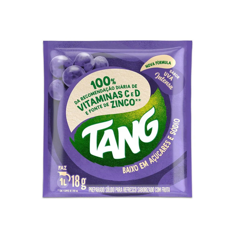 Refresco Em Po Tang Uva 18g