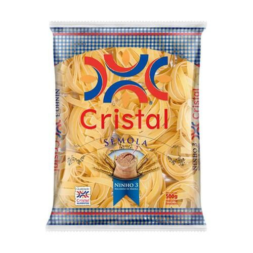 Macarrão de Sêmola Cristal Ninho N3 Embalagem 500g