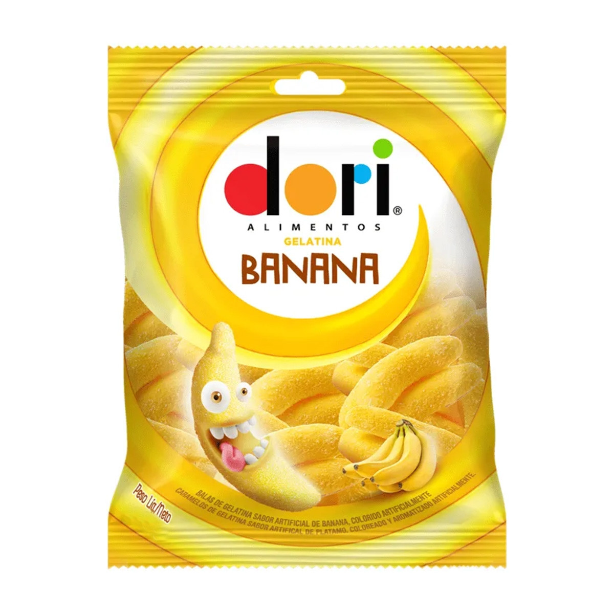 GELATINAS DORI BANANA 60G
