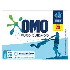 Sabao em po Omo Puro cuidado 1,6Kg