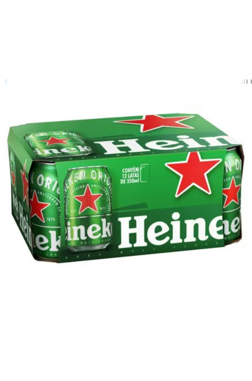 CAIXA HEINEKEN 350 ML GELADA