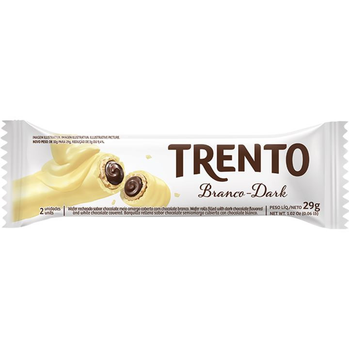Trento 29g Branco-dark