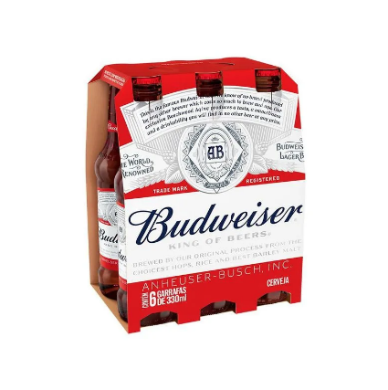 BUDWEISER CX/C/6 330ML LONG