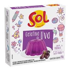 GELATINA SOL UVA CX20G