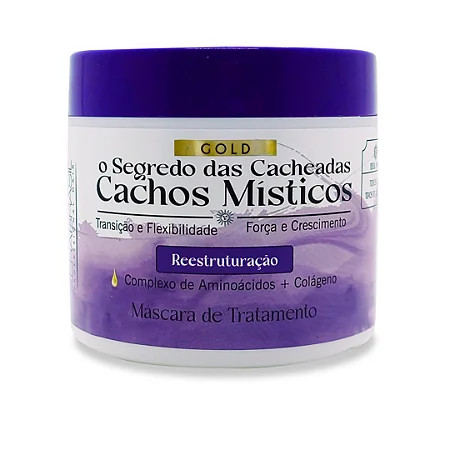 MASCARA TRATAMENTO KERABRASIL CACHOS MISTICOS 500G¬