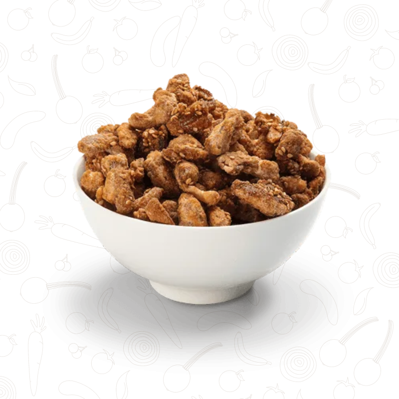 Castanha de Caju Caramelizada com Gergelim 100g