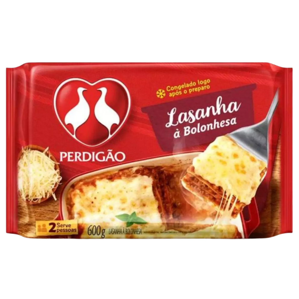 LASANHA PERDIGAO "BOLONHESA" 600G