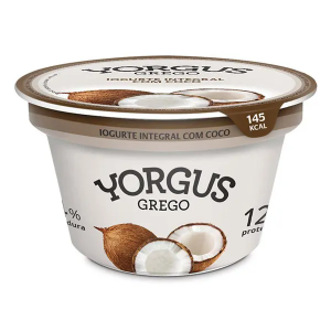 IOGURTE INTEGRAL C/POLPA DE COCO YORGUS 130G