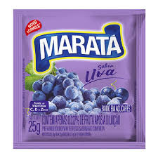 REFRESCO EM PO MARATA 25G UVA