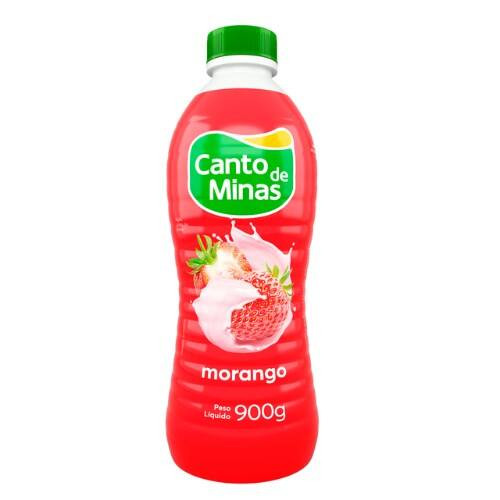Iogurte Morango Canto de Minas 900g