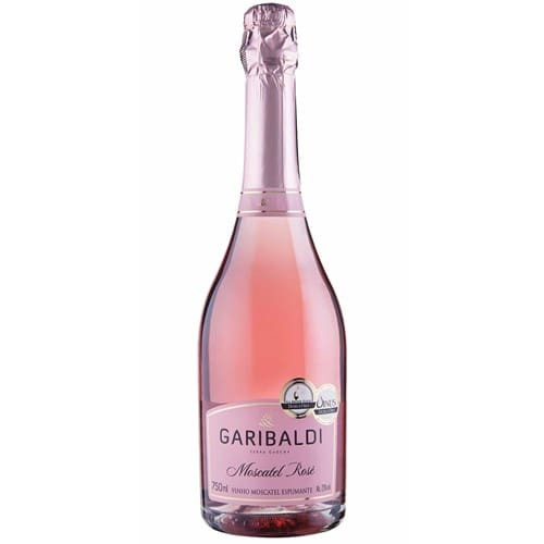 Espumante Moscatel Rosé Garibaldi Garrafa 750ml