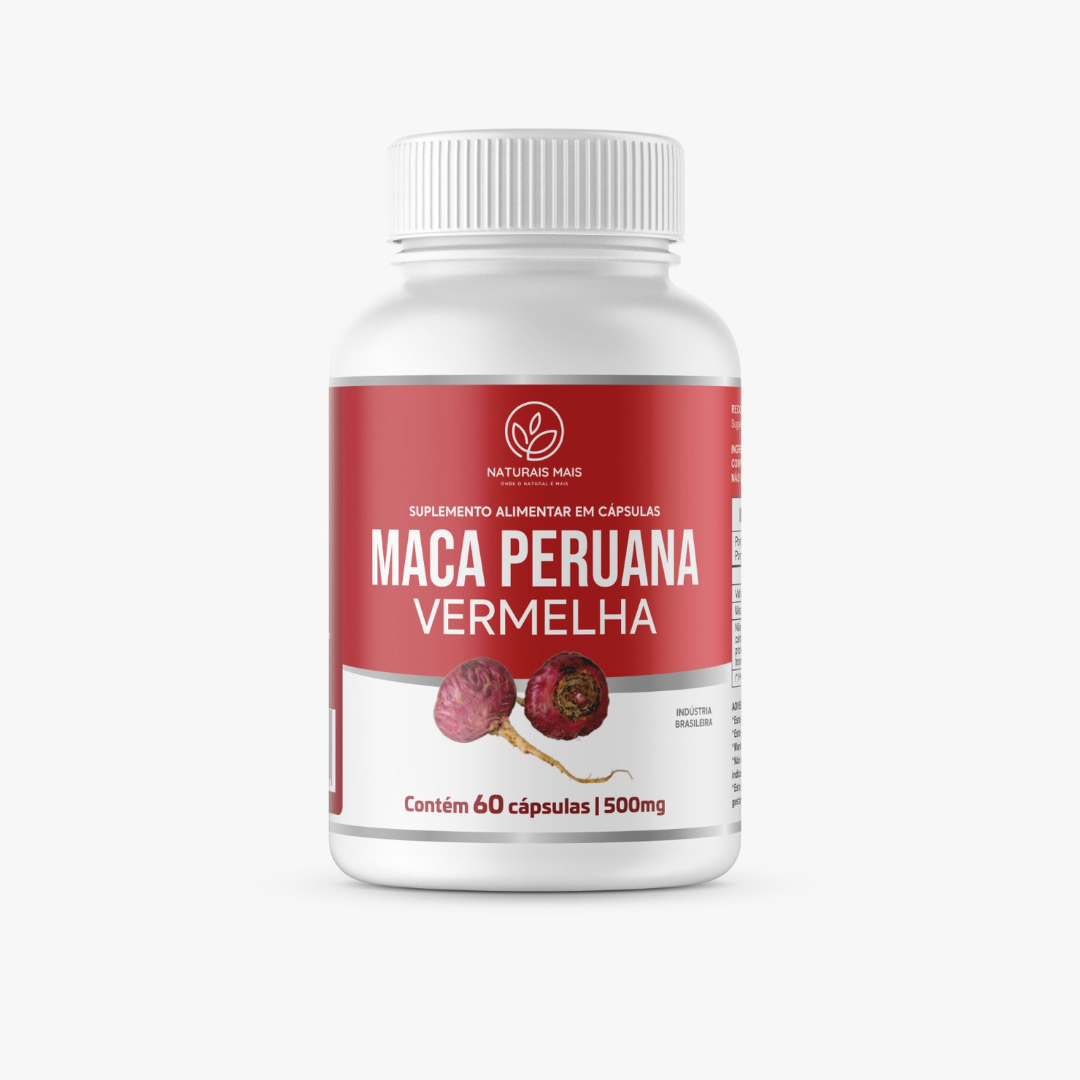 MACA PERUANA VERMELHA 60 CAPS